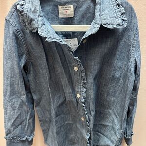 Crewcuts Chambray Button-Up Shirt